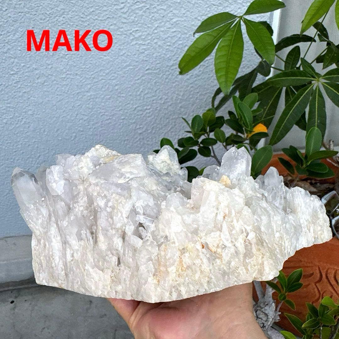 M1755☆水晶クラスター3.0Kg☆天然石　原石☆N50403-D