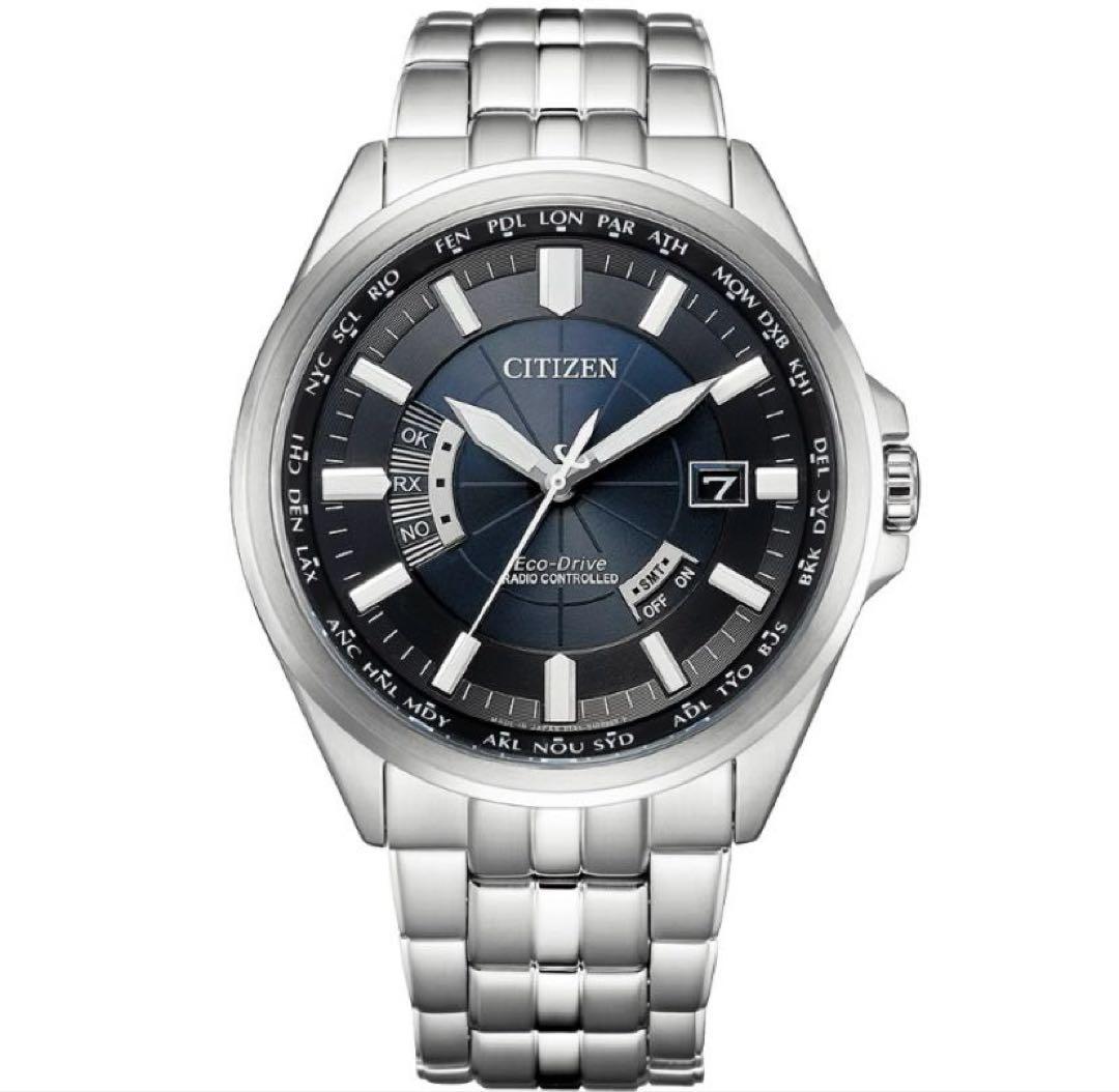【新品未使用】CITIZENエコ・ドライブ電波腕時計型番CB0011-69L