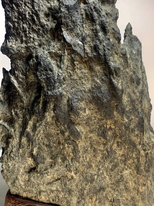 佐治川石 ウブ 桐箱付  『清風明月』  横15×高29.5(cm)