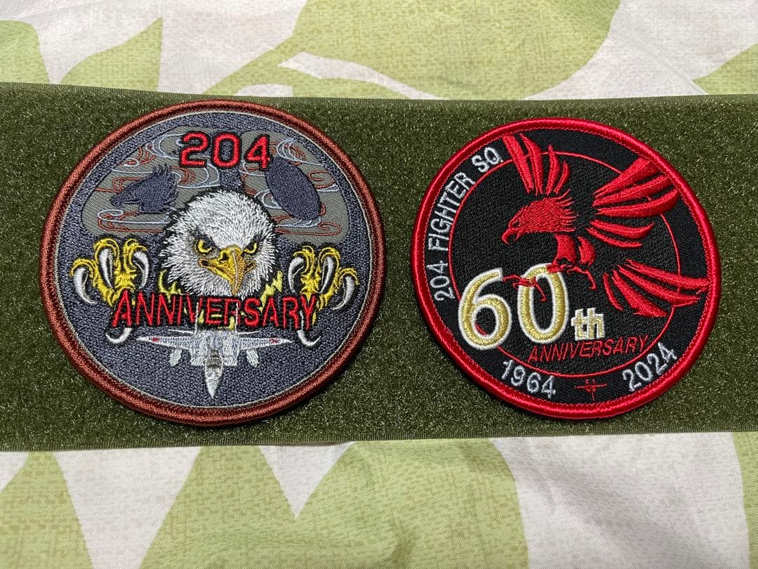 航空自衛隊　ワッペン　パッチ　第9航空団　60周年　那覇基地