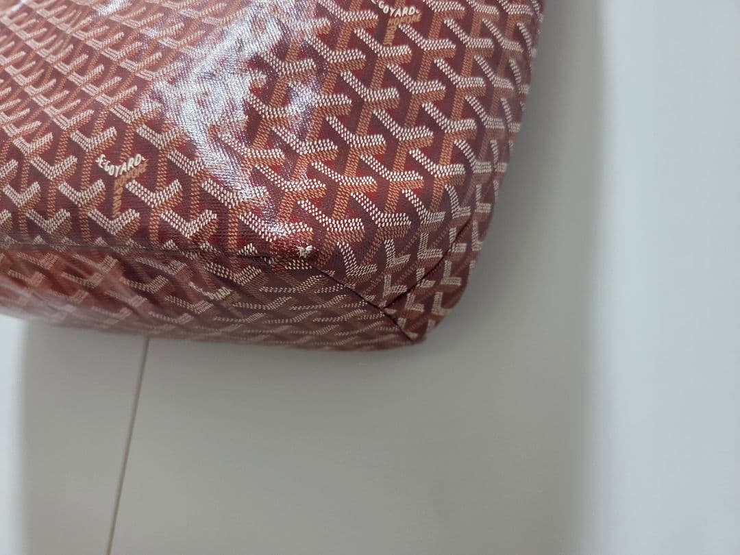 Goyard ゴヤール サンルイPM トートバック レッド