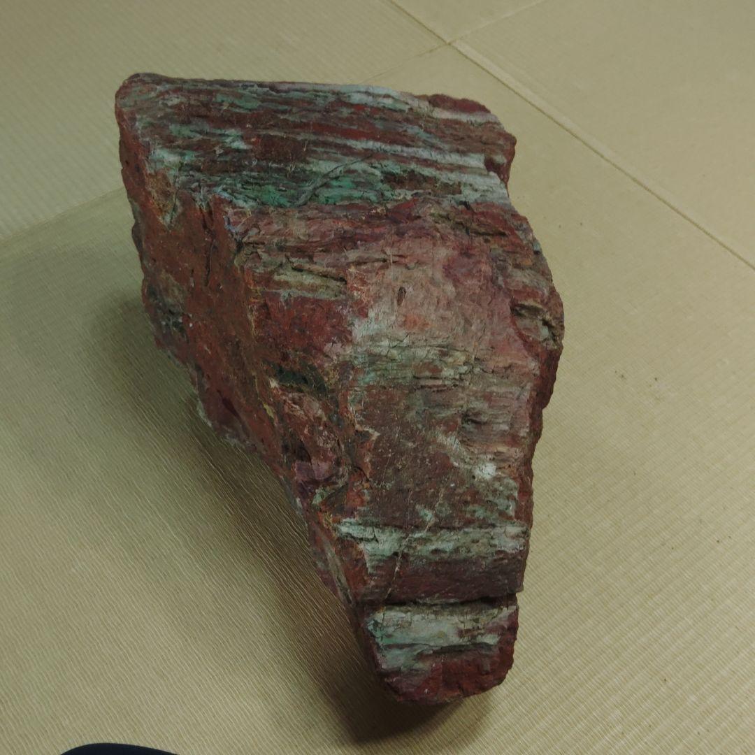 天然石　赤石　佐渡の赤石　赤玉石 パワーストーン　18.5kg　遺品整理yori