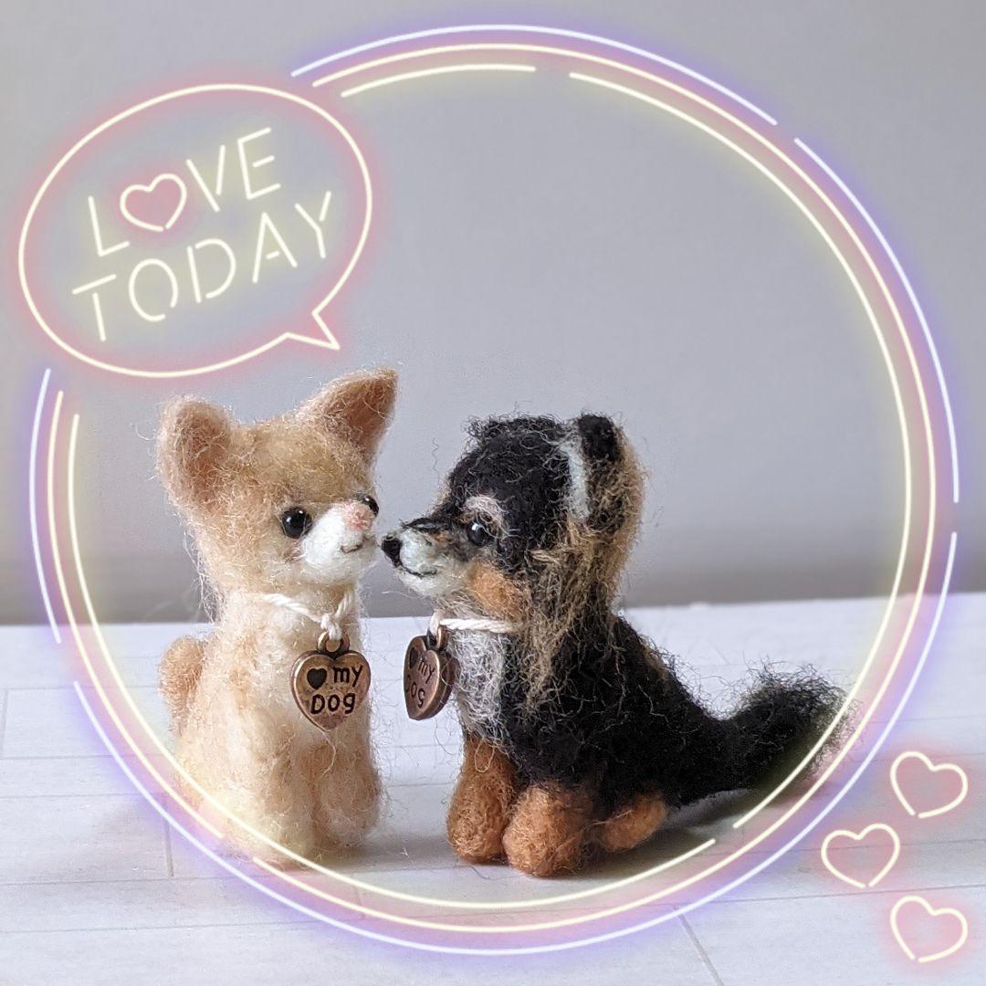 □KingLunaさま専用愛犬チワワちゃん2体ミニチュアオーダー確認用ページ□