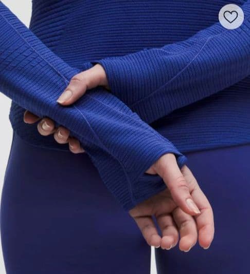 新品タグ付き　ルルレモン　lululemon　ハーフジップ　サイズ4