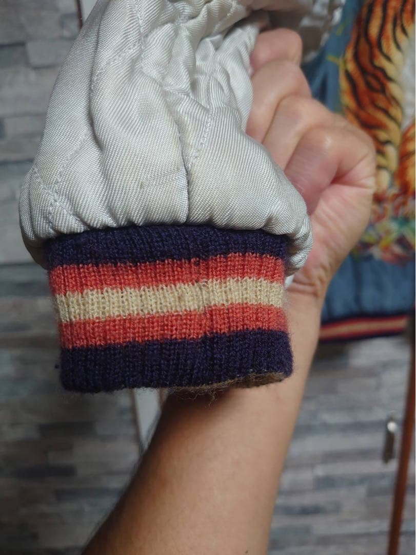 東洋 港商 スペシャルエディション スカジャン 別珍 × サテン 蛇・ハート・虎