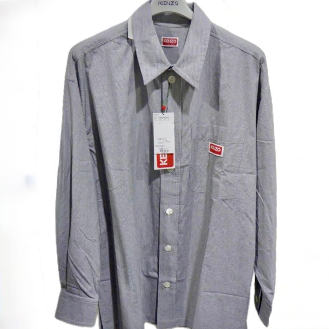 【KENZO 56,100円 新品 未使用】ケンゾー メンズ 長袖シャツ L