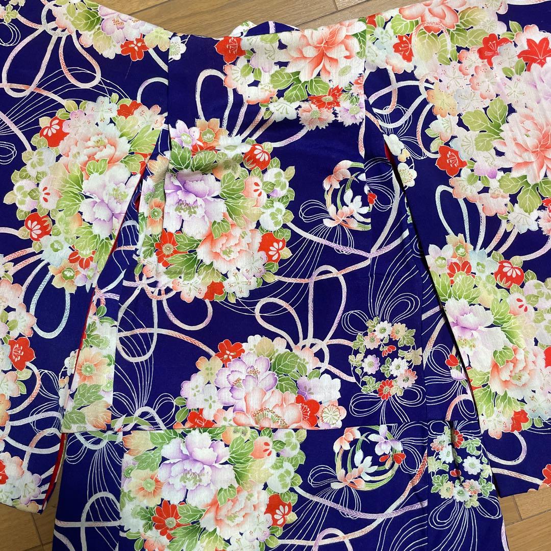 お値下げ中　サービス帯付き&足袋付き　七五三　3歳女児用　着物