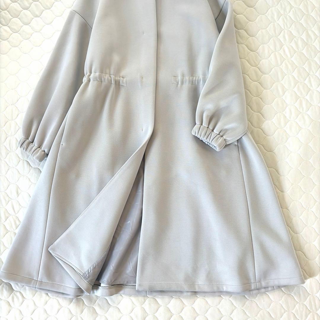 【24SS美品】BEARDSLEY ダンボールギャザーコート　ベージュ