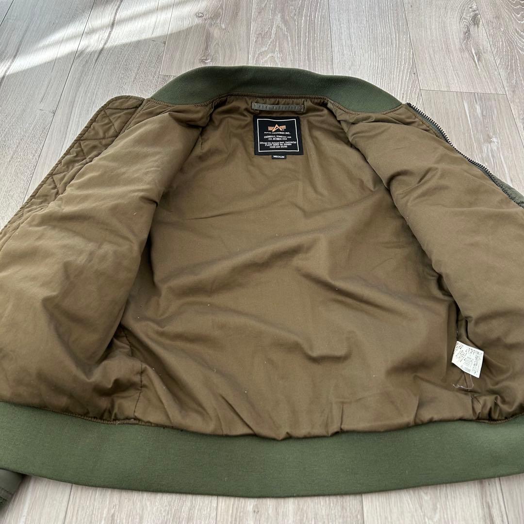 ALPHA INDUSTRIES アルファ L2 MA1 フライトジャケット M