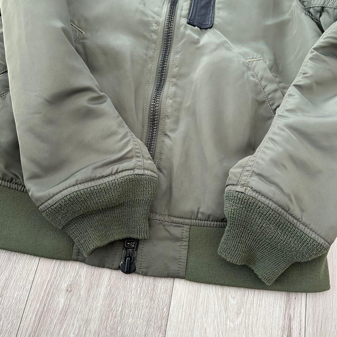 ALPHA INDUSTRIES アルファ L2 MA1 フライトジャケット M