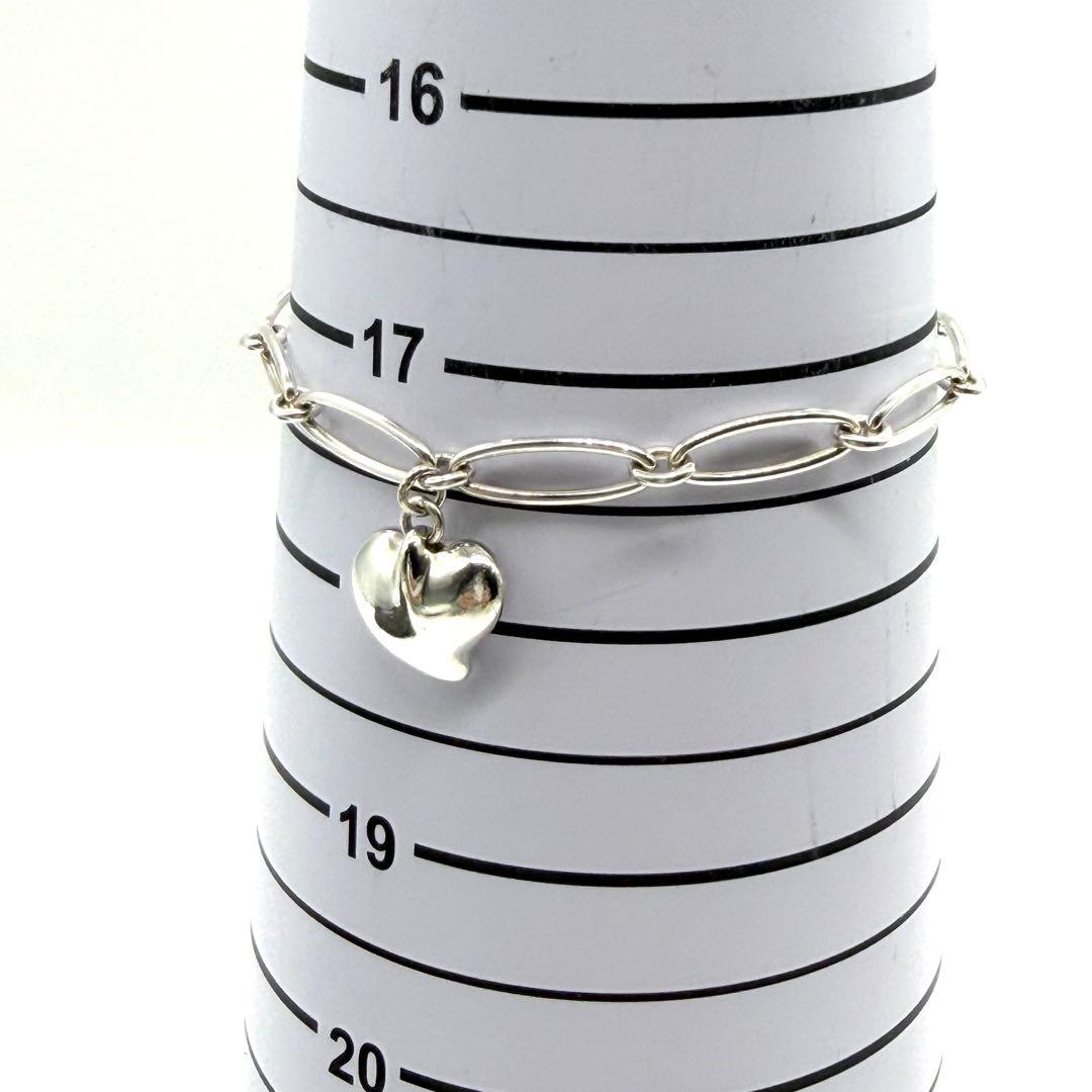 美品★TIFFANY&Co. ブレスレット カーブドハート エルサペレッティSV