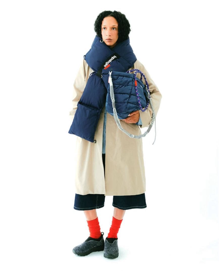 topologie マフラー Puffer Scarf トポロジー