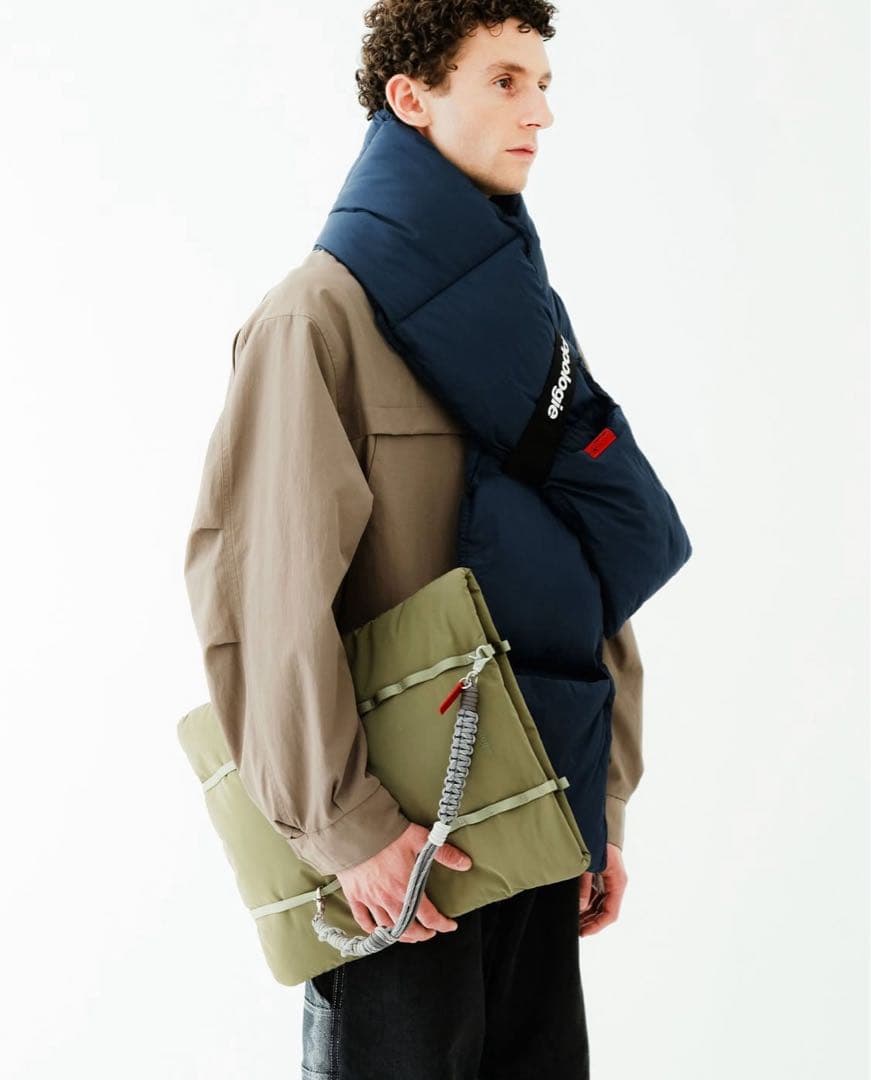 topologie マフラー Puffer Scarf トポロジー