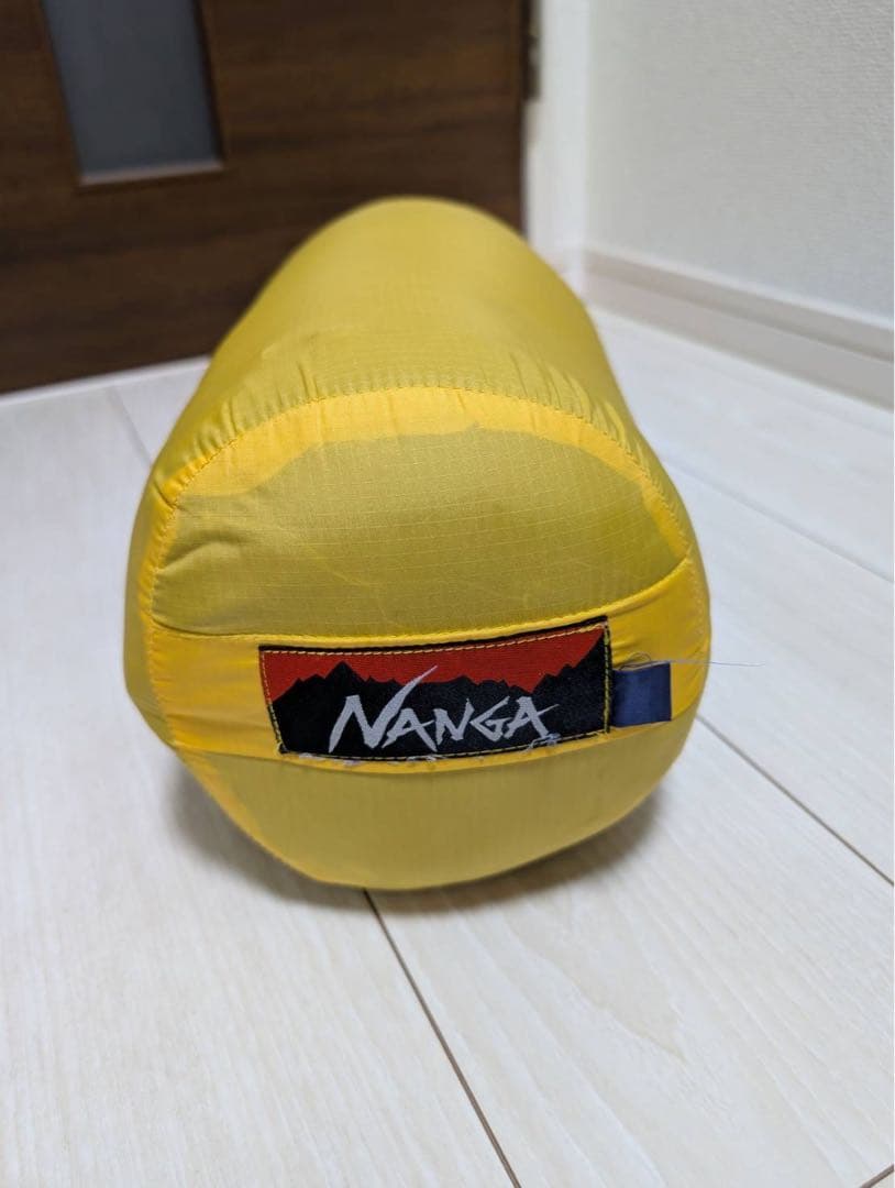 NANGA フード付き寝袋 ネイビー