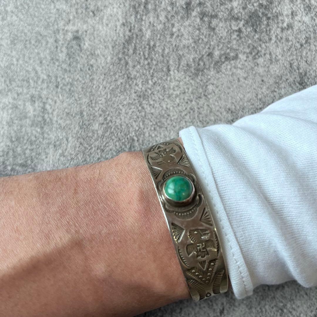 1920s-1940s NAVAJO バングル SILVER スワスティカ