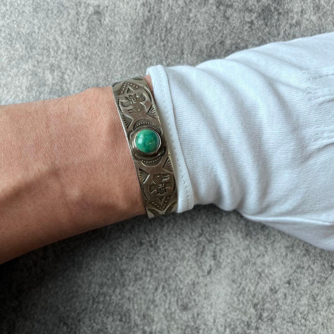 1920s-1940s NAVAJO バングル SILVER スワスティカ