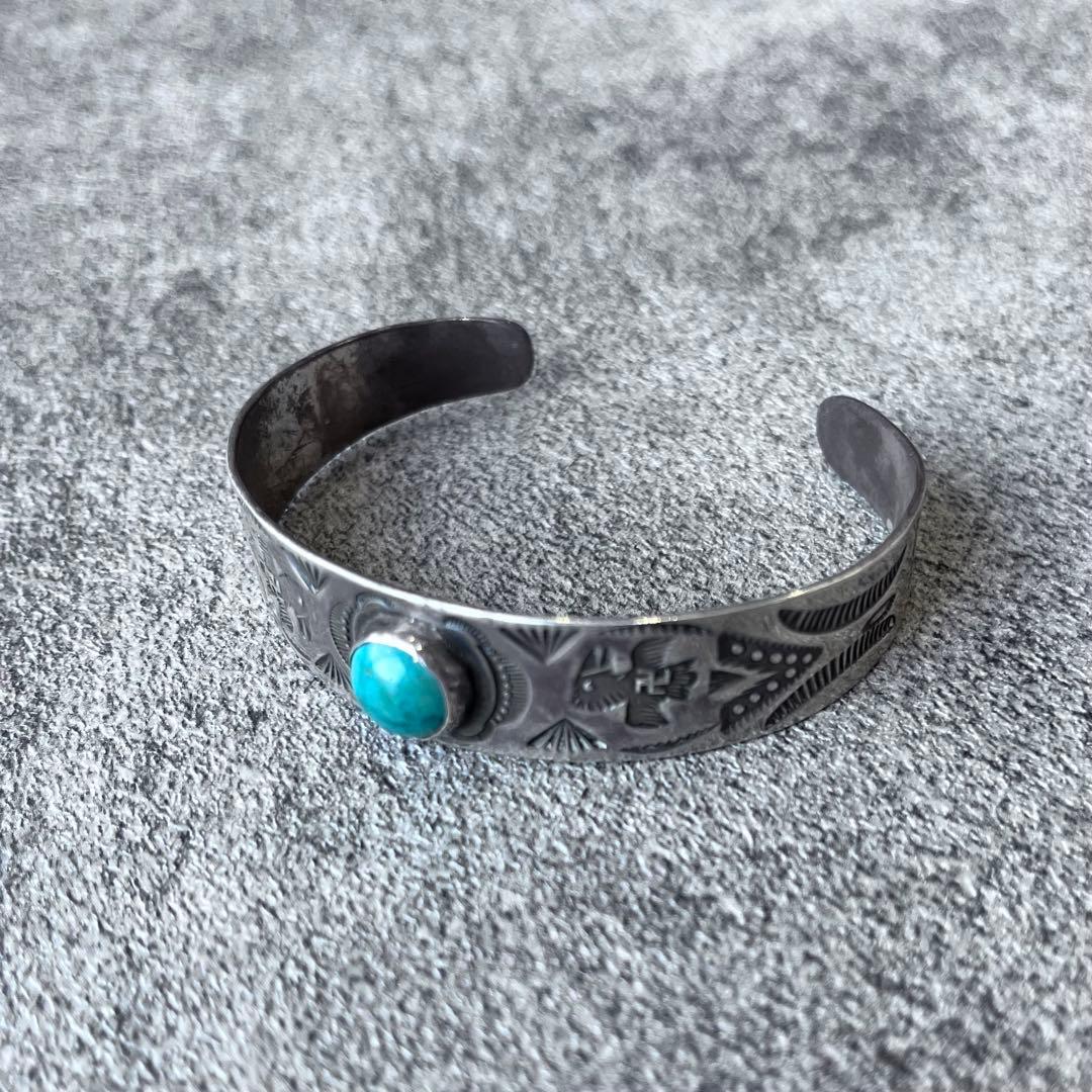 1920s-1940s NAVAJO バングル SILVER スワスティカ