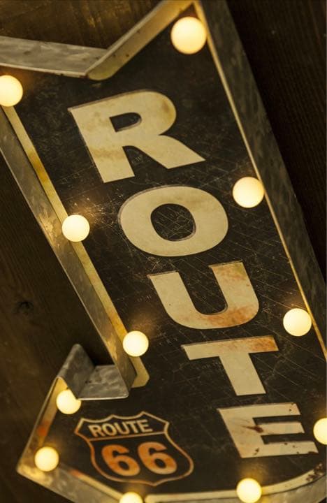ルート66 LED照明看板　人気商品　入荷