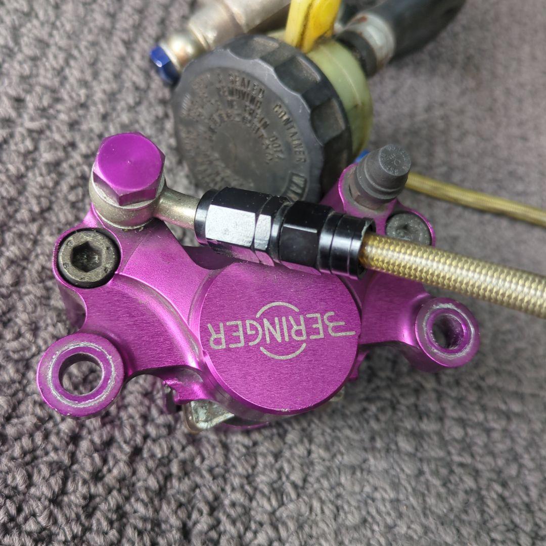 ベルリンガー2ポッドキャリパー84mm ホース リアマスター付