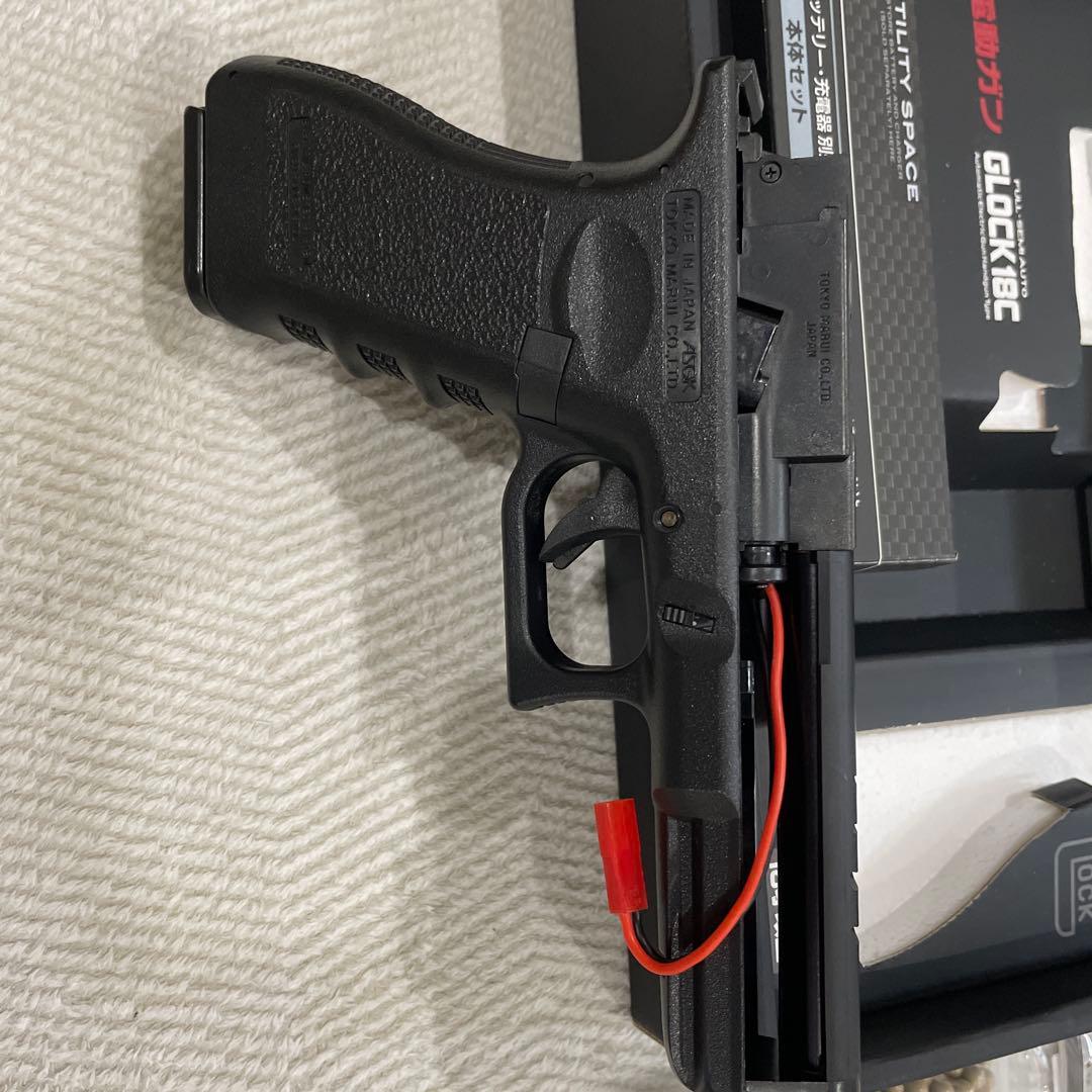 東京マルイ 電動ハンドガン グロック18C フルセット！リポ化済み 予備3本付