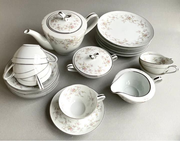 NORITAKE CHINA 5802 ARLENE ティーセット