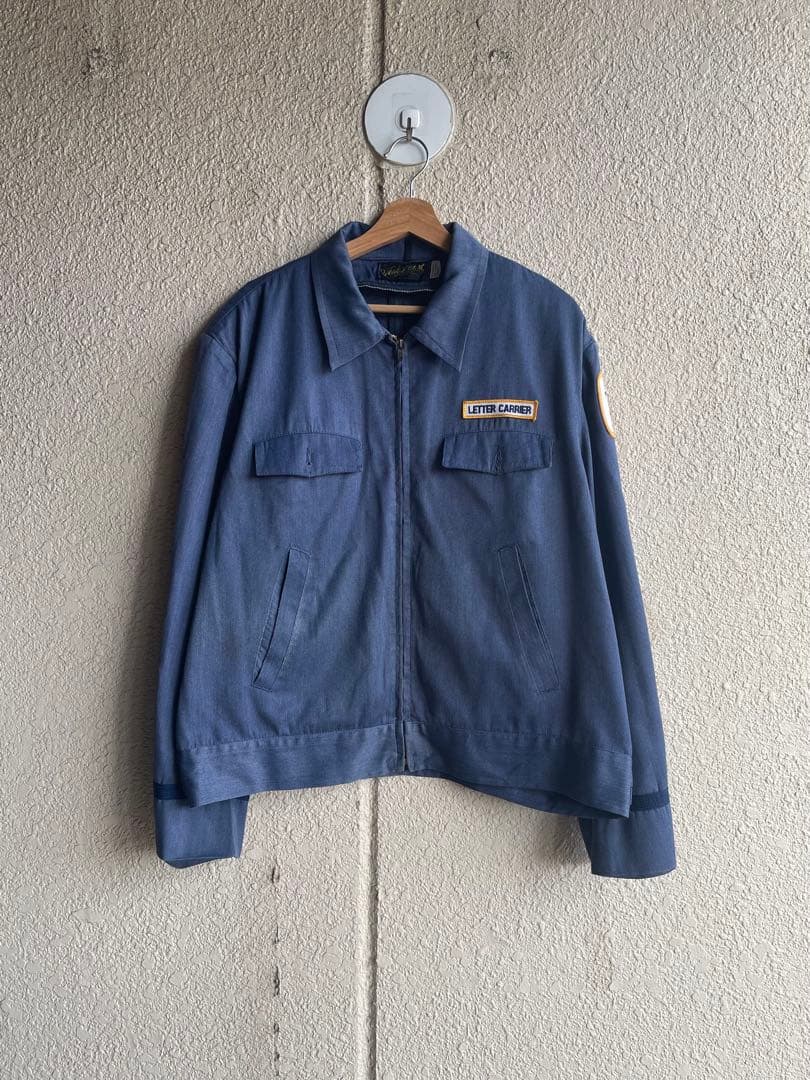 60s US MAIL ワークジャケット アメリカ郵便 ヴィンテージ 短丈
