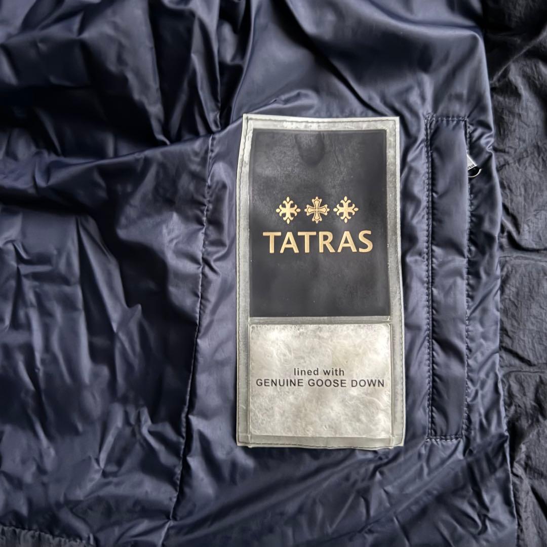 美品⭐︎TATRAS⭐︎ダウンベスト⭐︎ネイビーSize02