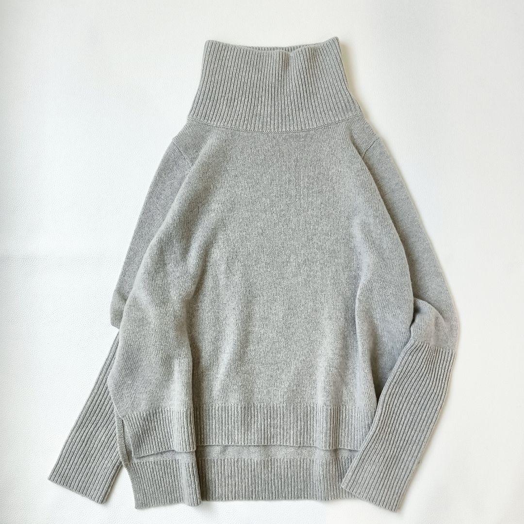 美品✨《lisiere》リジェール カシミヤ100タートルネックニット ゆったり