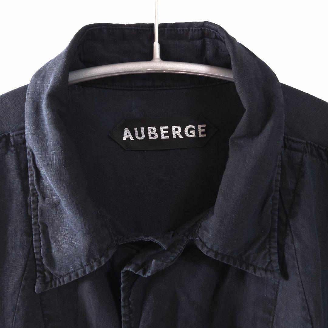 23ss AUBERGE DOUDEVILLE インディゴリネンシャツジャケット