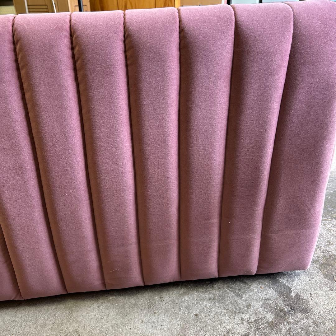 Francfrancシュエット ソファ 2S ピンク