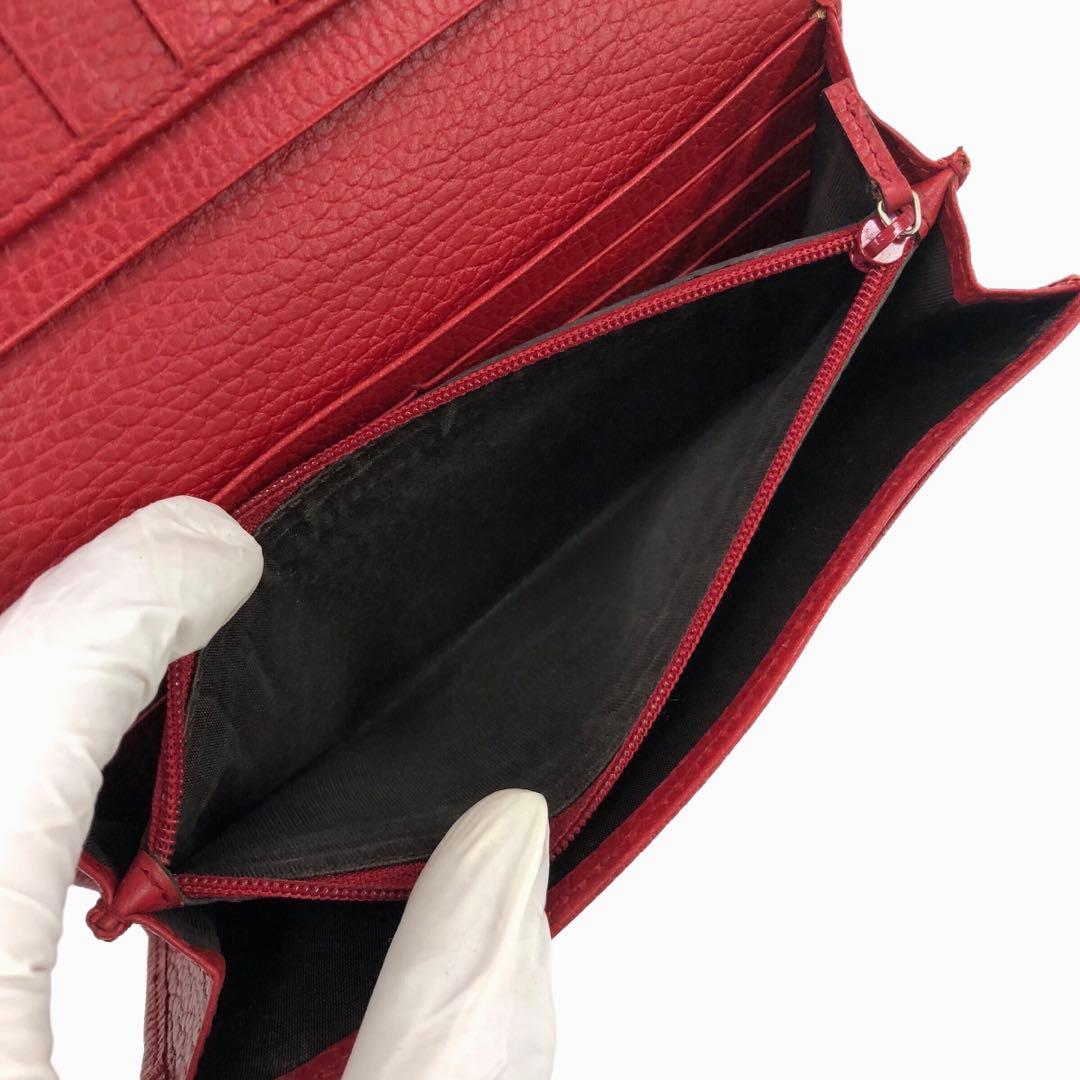 美品 GUCCI グッチ GGキャンバス 長財布 二つ折り 346058