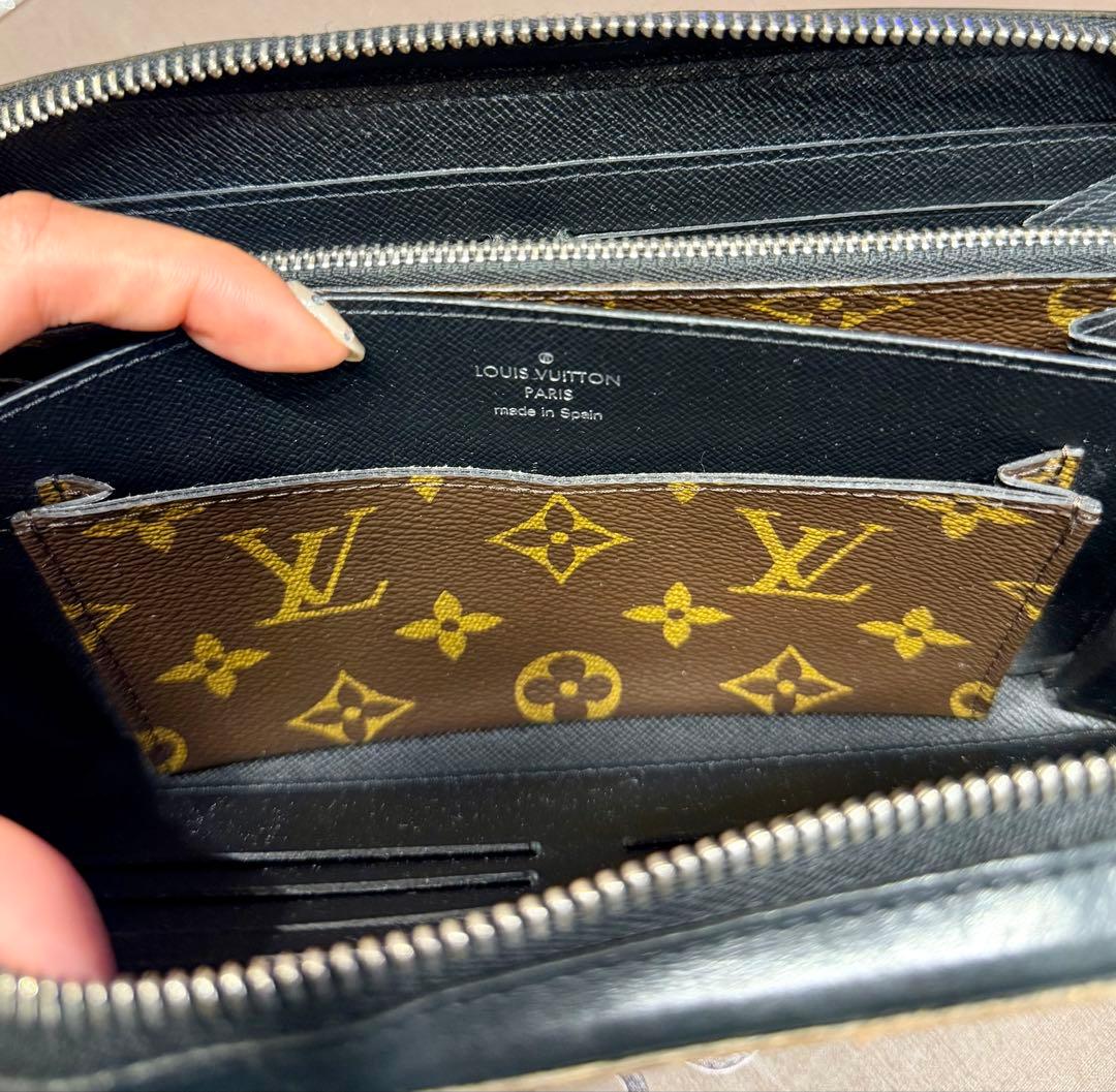 ルイヴィトン モノグラム マカサー ジッピーXL 長財布 クラッチバッグ