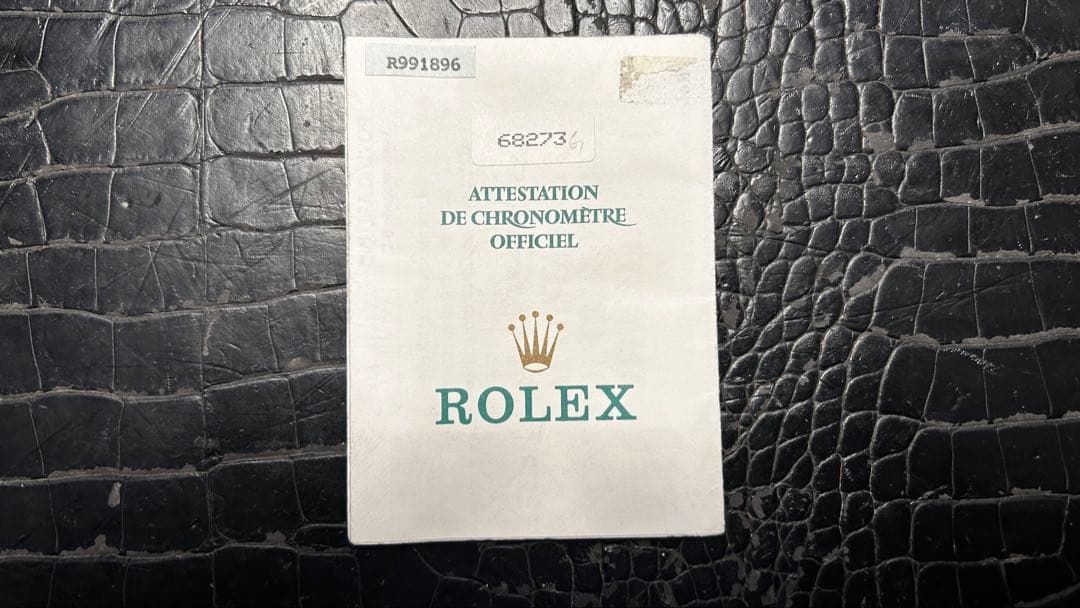 ROLEX ロレックス　デイトジャスト　箱　保証書