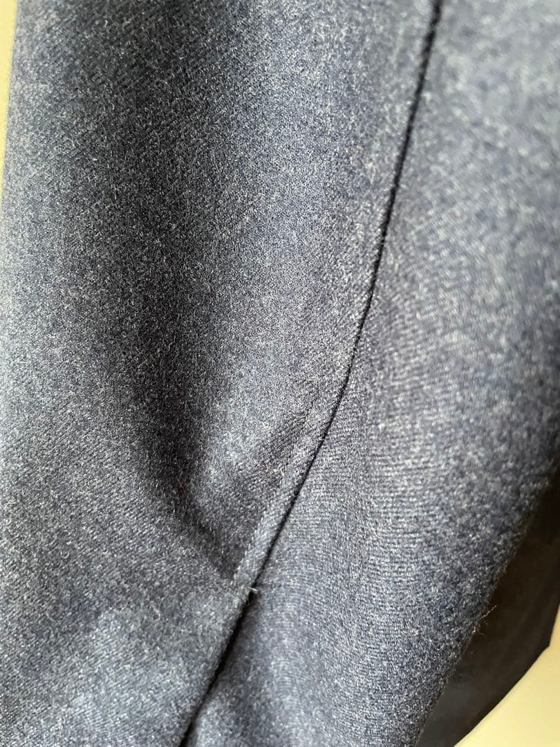 ゼ*ン様 M.I.D.A. ミダ コート ステンカラーコート 48 ネイビー タ