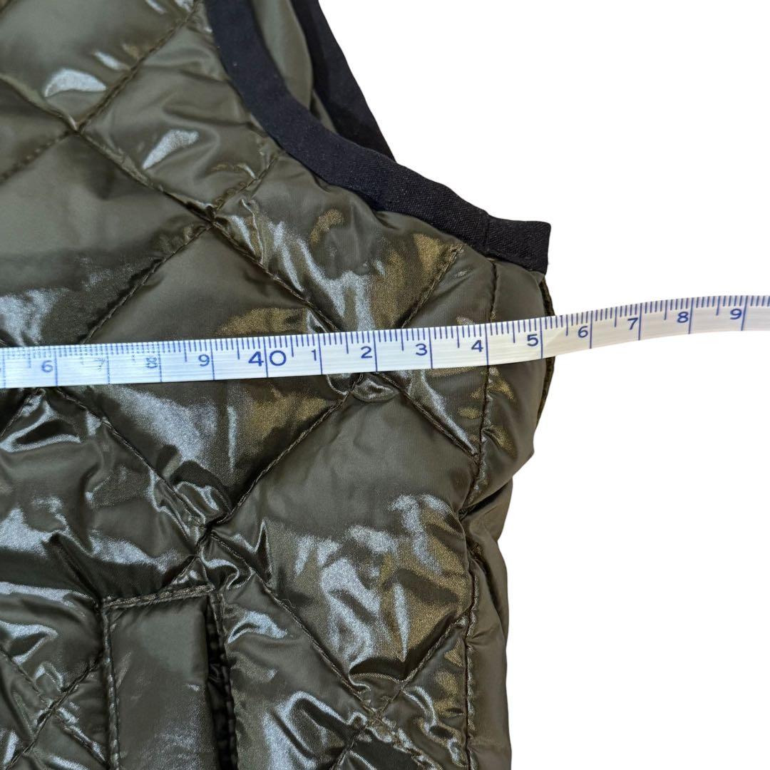 極美品✨ TATRAS インナーダウンベスト モスグリーン 02 キルティング
