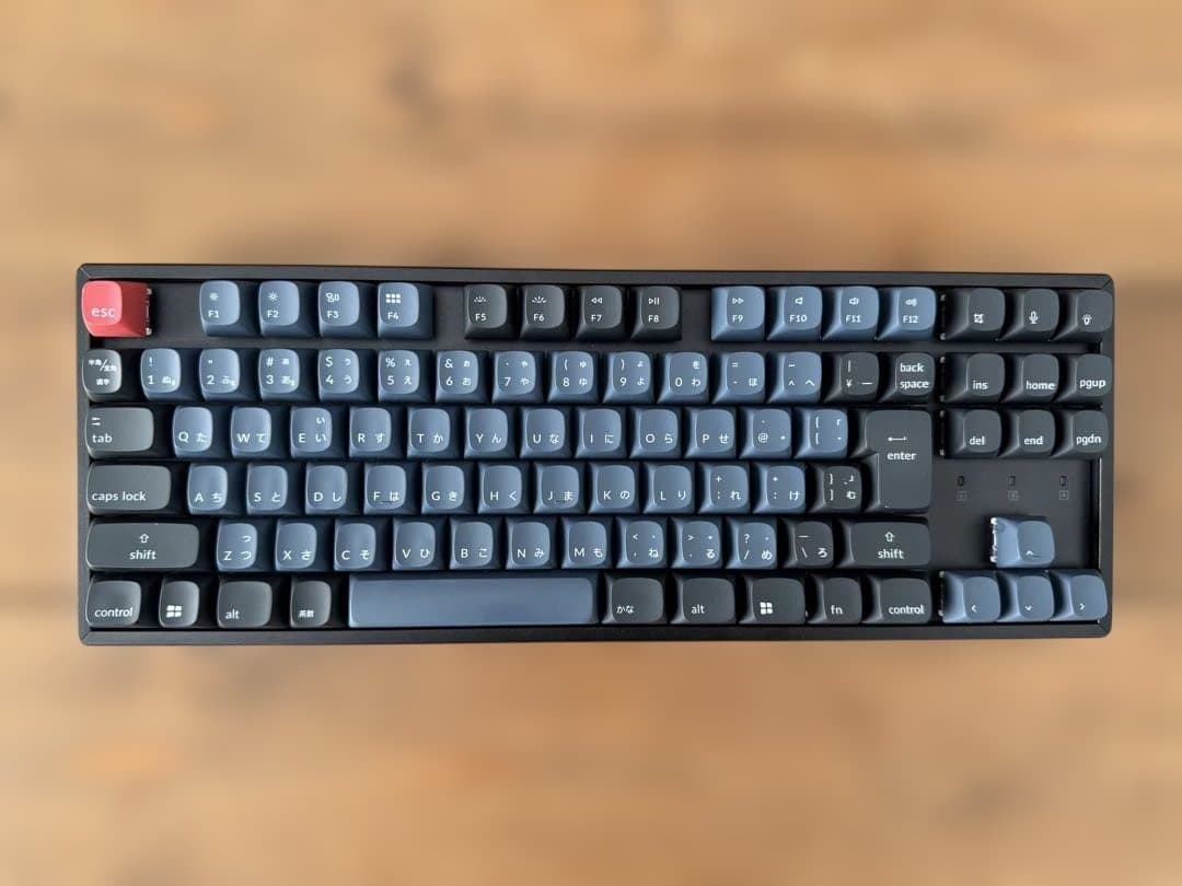 美品☆ Keychron K8 Pro 日本語配列 RGB 赤軸　win/mac