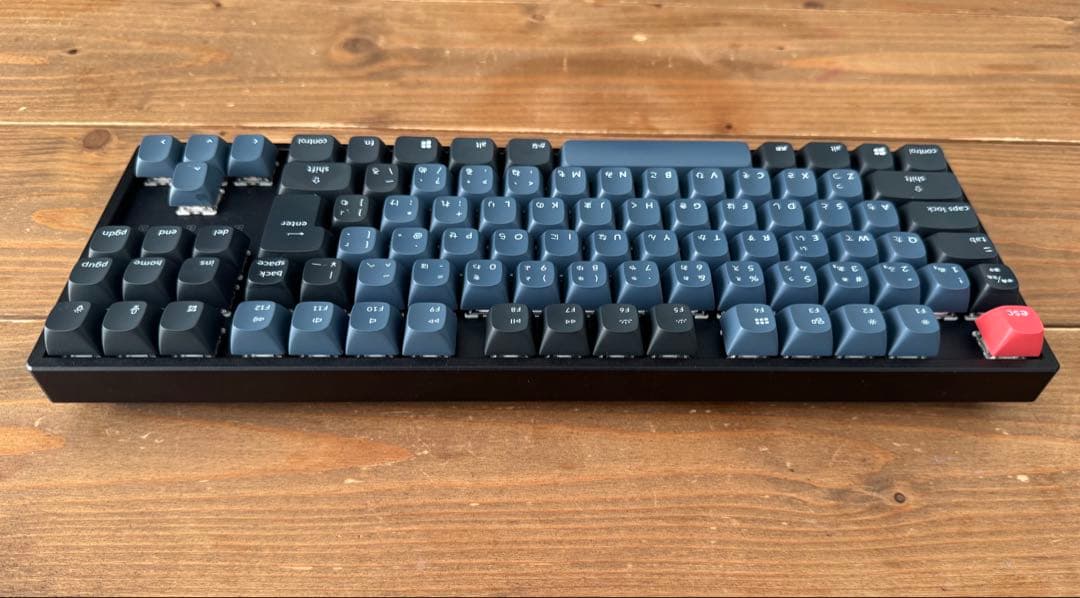 美品☆ Keychron K8 Pro 日本語配列 RGB 赤軸　win/mac