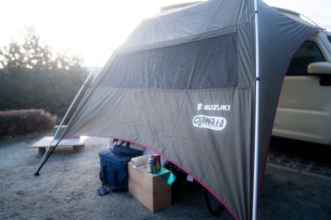 【美品】スズキ純正　ogawa×SUZUKI カータープ　99243-77R01