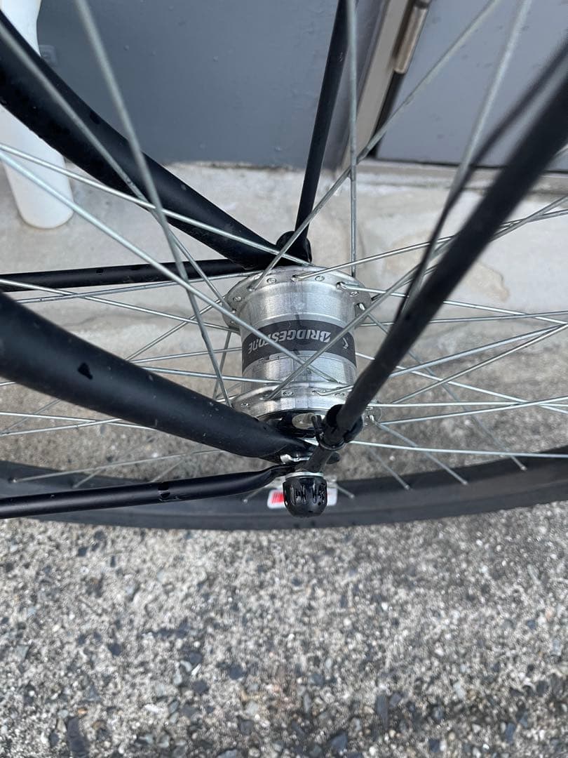 ブリヂストン　シティサイクル 27インチ　ブラック