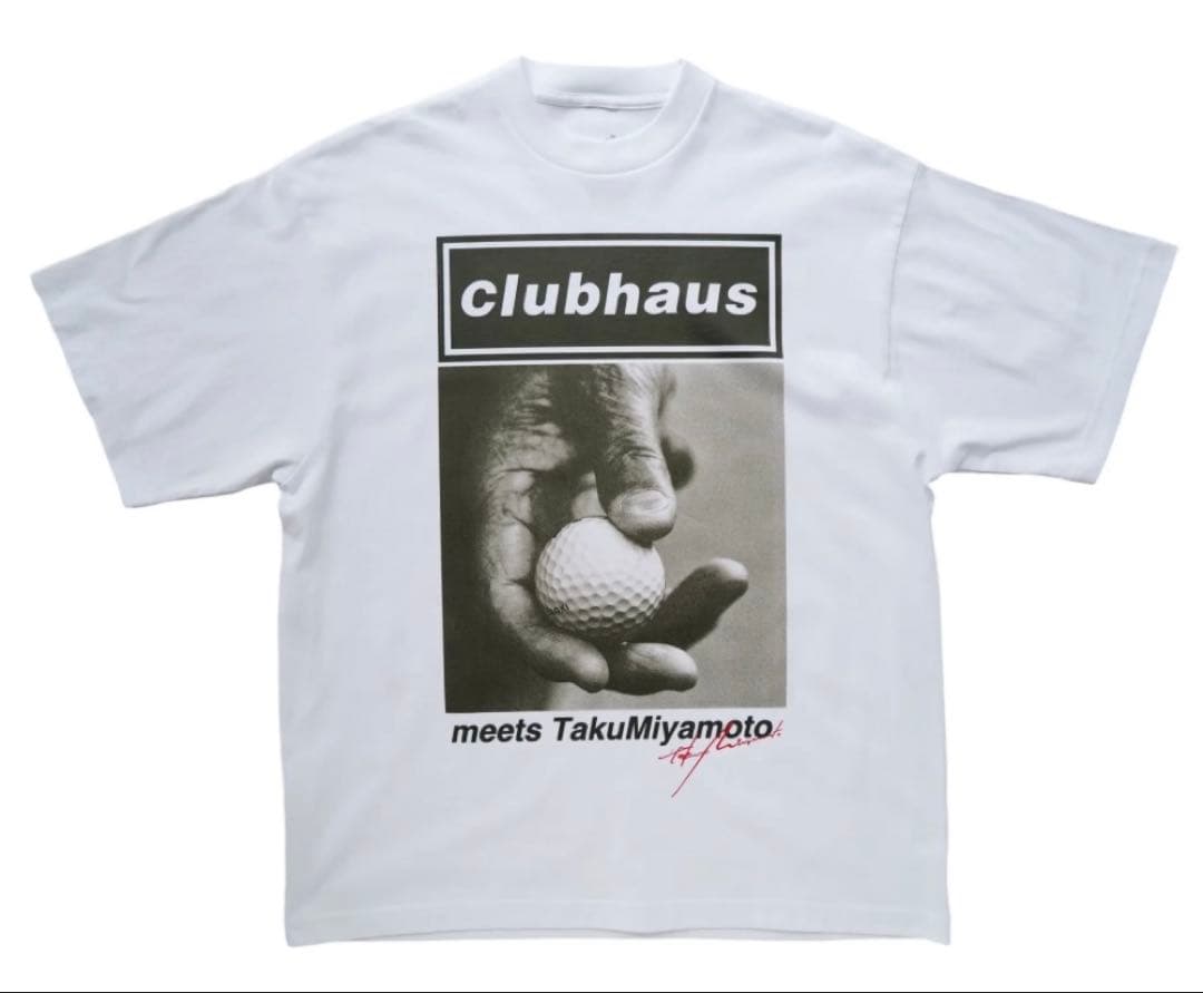 clubhausオアシス風 Tシャツ Lサイズ