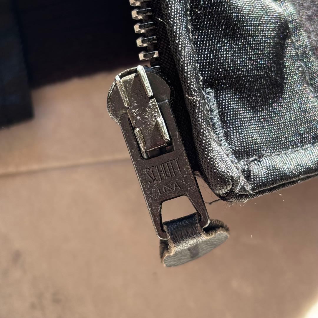 【超希少】美品 ショット CWU-R フライトジャケット ブラック 90s 短丈