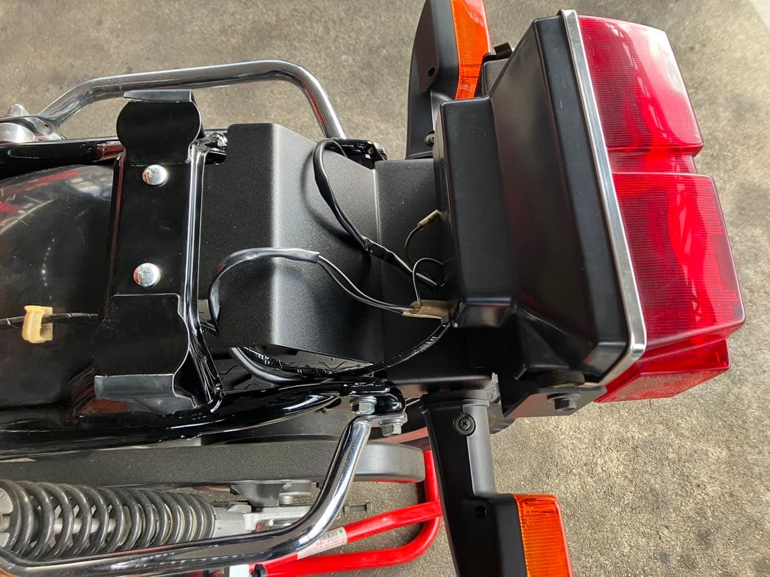 CB750F アルミフェンダーレスキット ブラック ショートウインカーステー付き