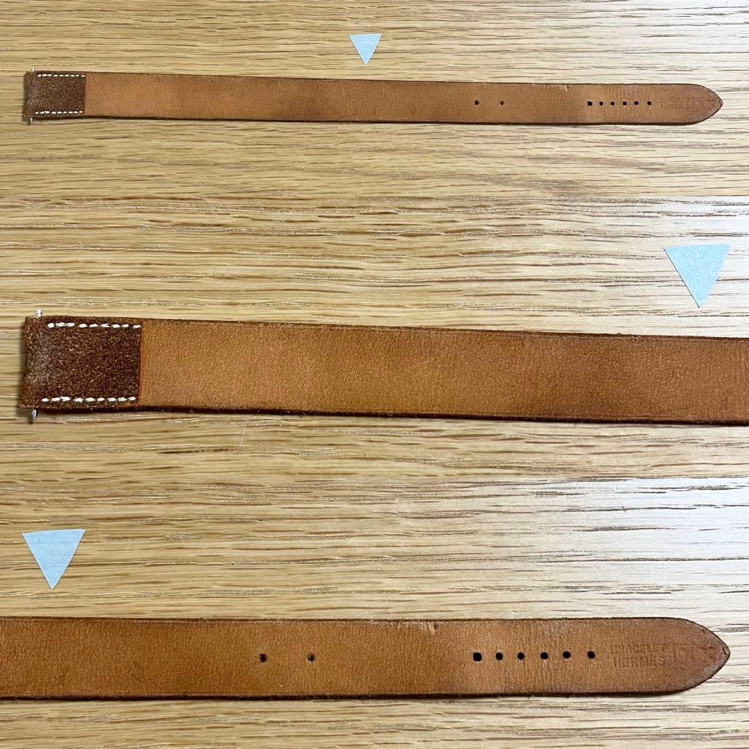 スエード レザー ベルト エルメス 時計 ケープコッド マルジェラ 希少 レア