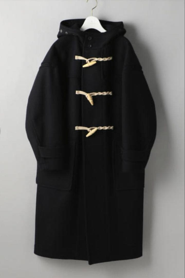 HYKE/ハイク　ダッフルコート　ネイビー　size1