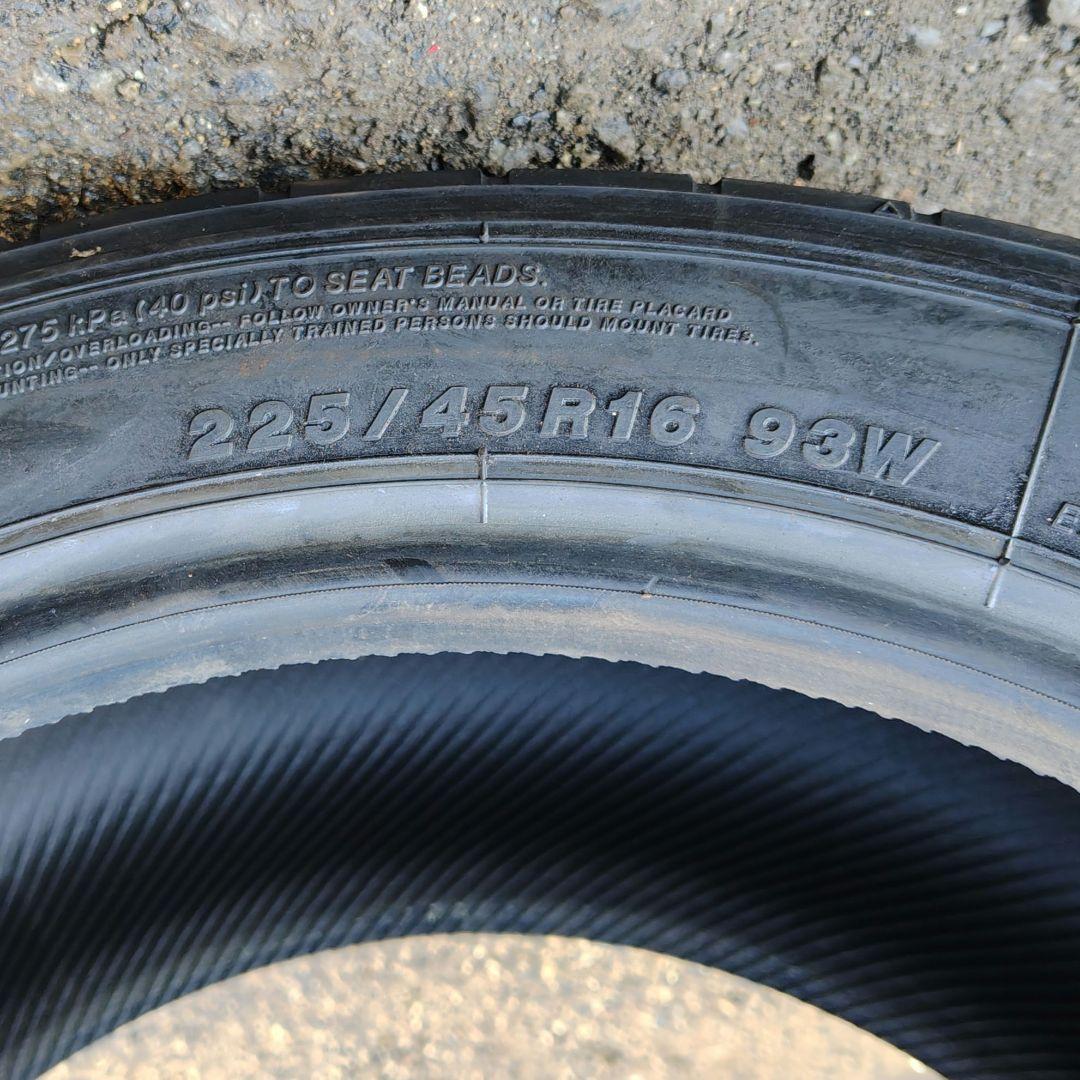 あらはる【国産・23年製】ヨコハマA052 225/45R16　１６インチ