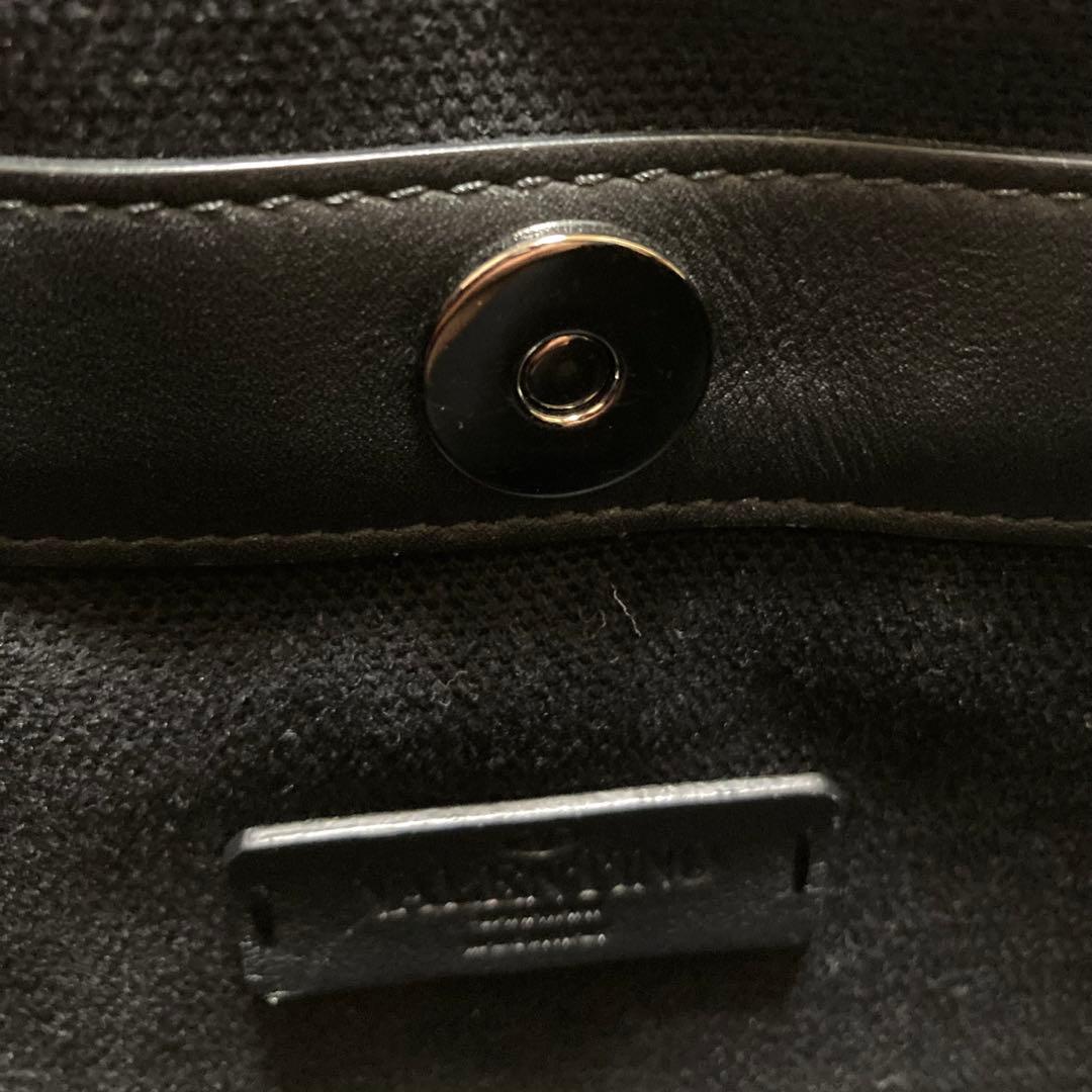 ラムちゃん 美品 ロゴトートバッグ 大きいサイズ VLTN バレンティノ