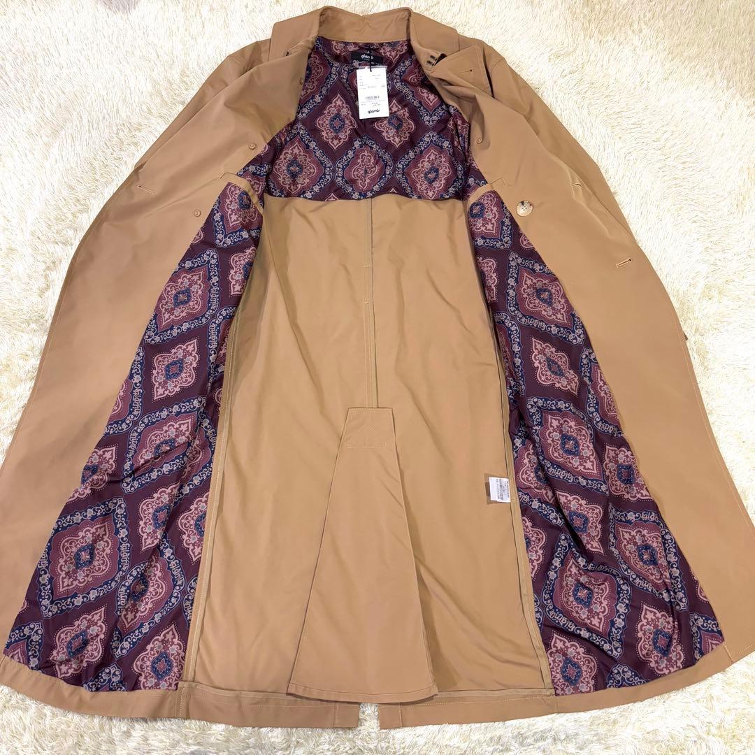 新品✨ グラム glamb ロングトレンチコート 定価3万6千円 L ベージュ