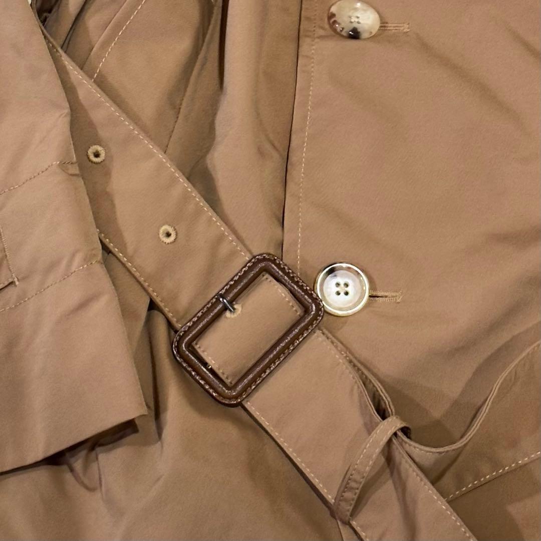新品✨ グラム glamb ロングトレンチコート 定価3万6千円 L ベージュ