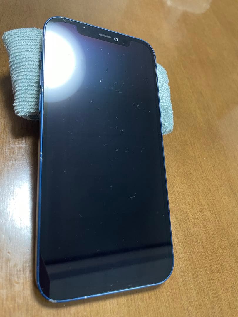 iPhone 12 128GB SIMフリー　ブルー ⚠️難あり