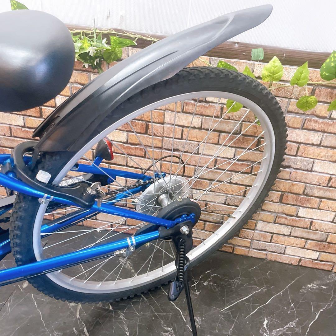 【47】子供用自転車 子供車 WILLY ブルー 26インチ